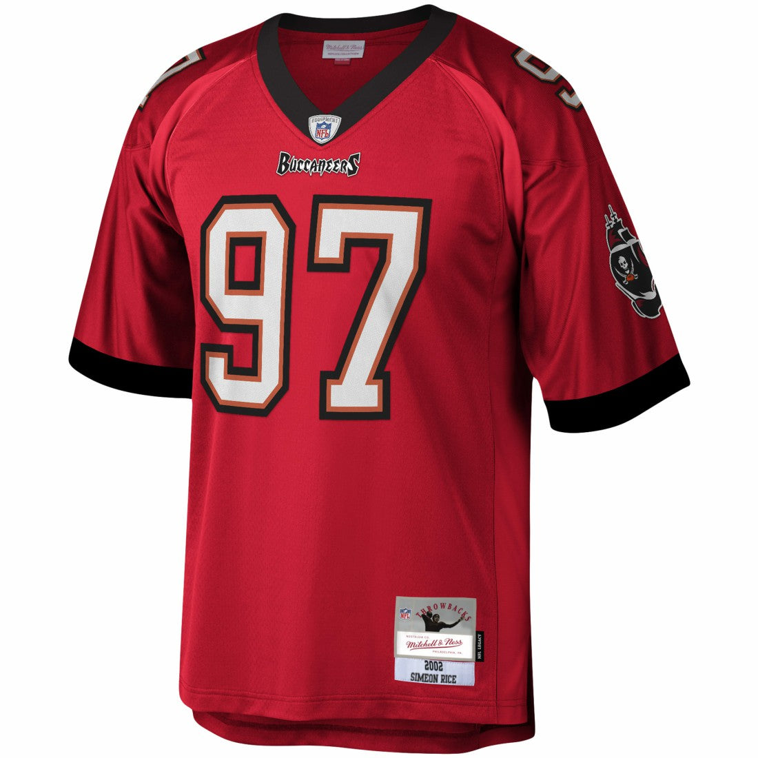 Simeon Rice Tampa Bay Buccaneers Legacy Replica Jersey - Red Jerseys
