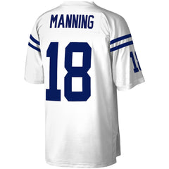 Peyton Manning Indianapolis Colts Legacy Replica Jersey - White Jerseys