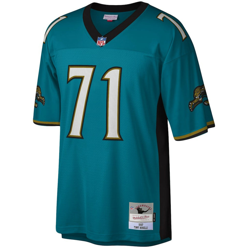 Tony Boselli Jacksonville Jaguars Legacy Replica Jersey - Teal Jerseys