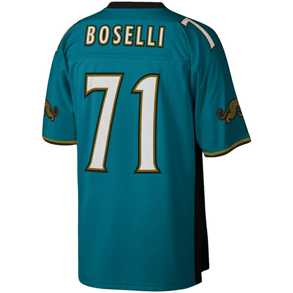 Tony Boselli Jacksonville Jaguars Legacy Replica Jersey - Teal Jerseys