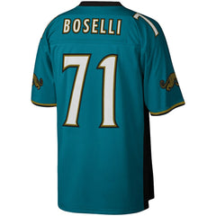 Tony Boselli Jacksonville Jaguars Legacy Replica Jersey - Teal Jerseys