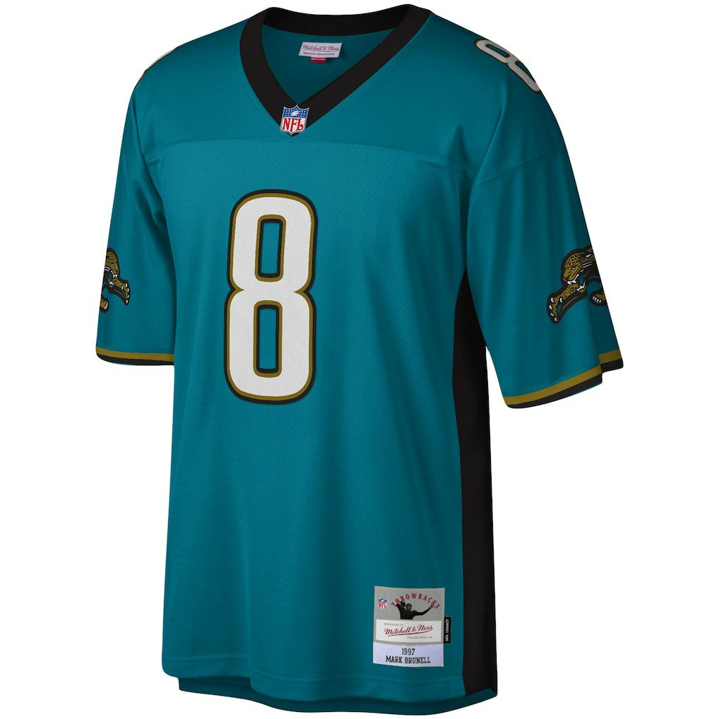 Mark Brunell Jacksonville Jaguars Legacy Replica Jersey - Teal Jerseys