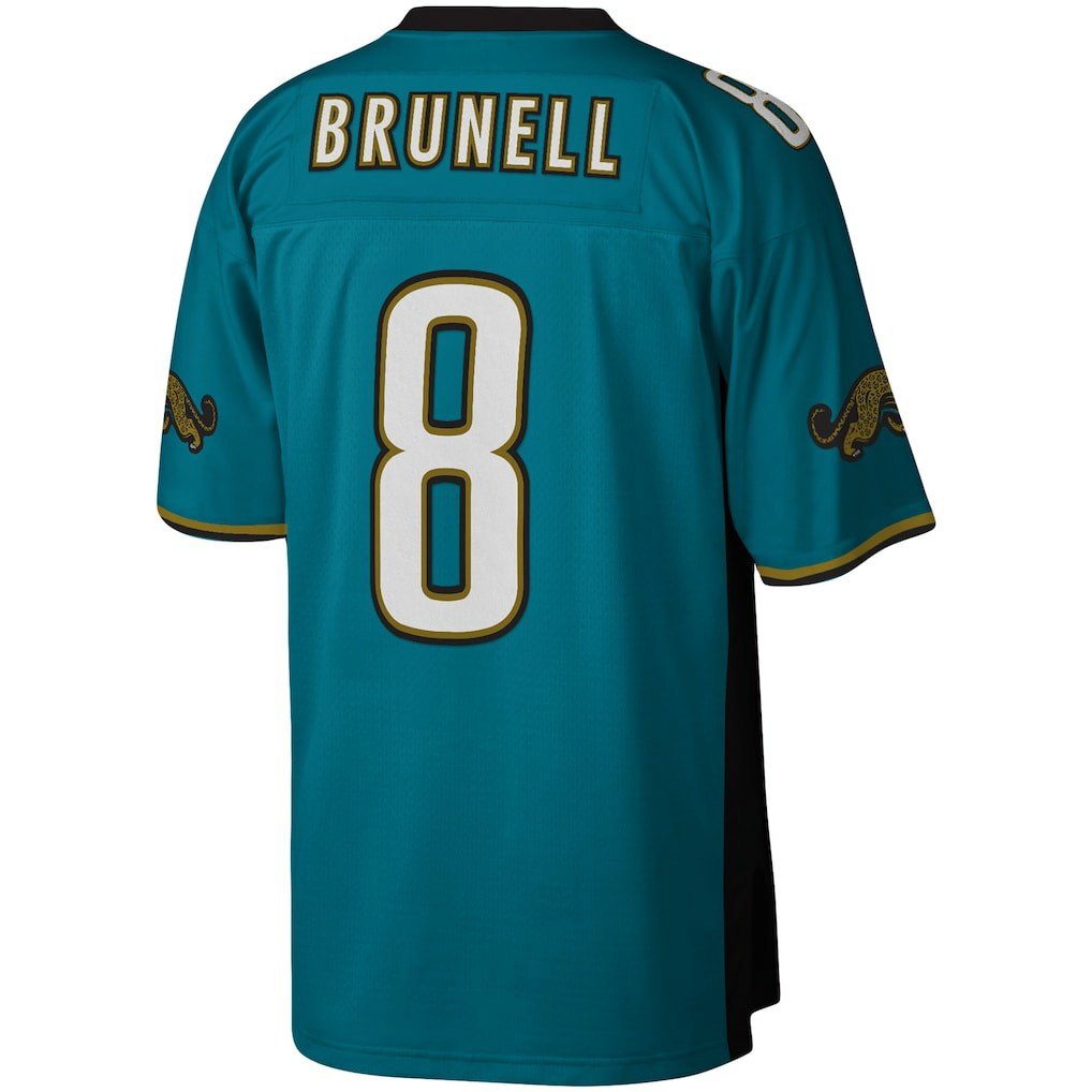Mark Brunell Jacksonville Jaguars Legacy Replica Jersey - Teal Jerseys