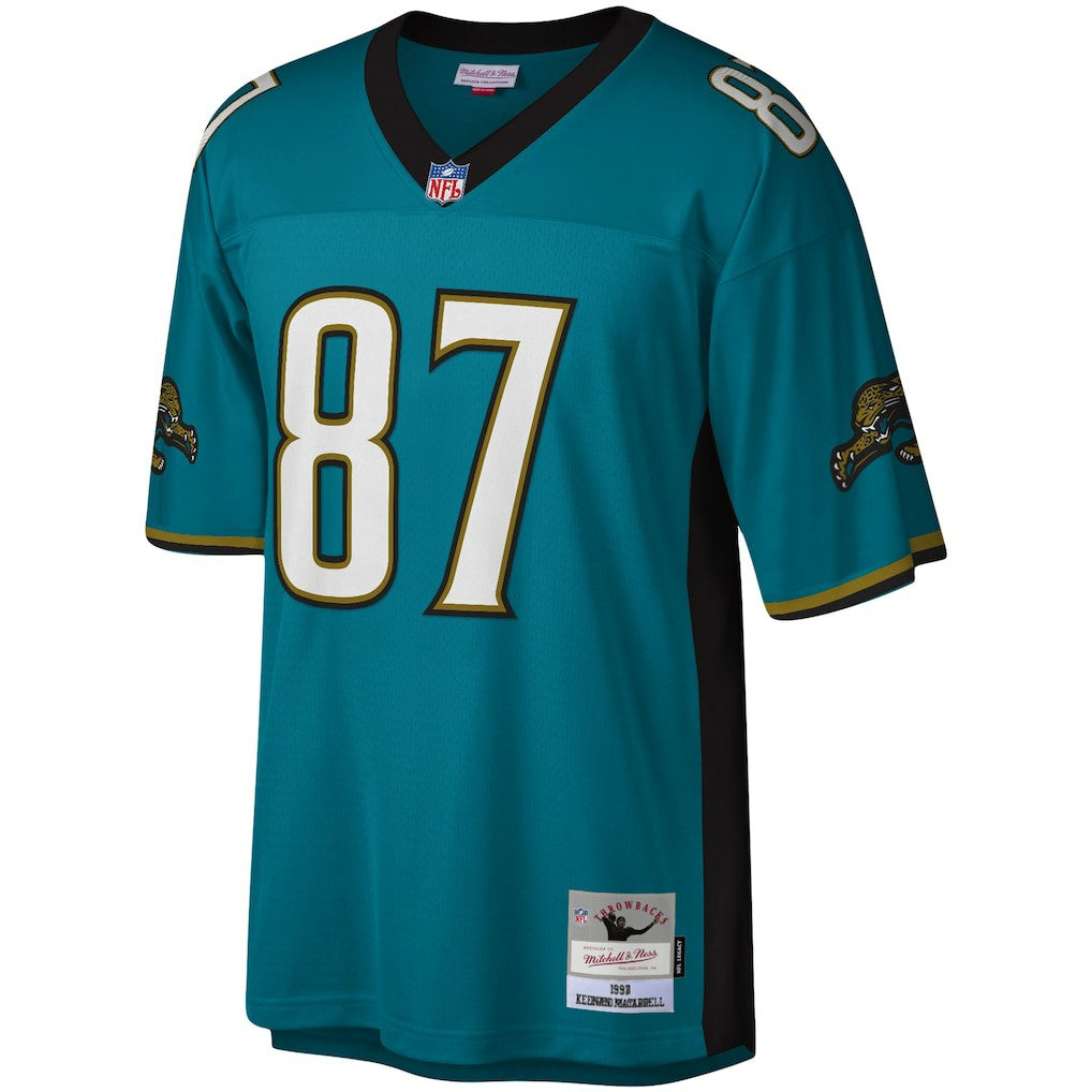 Keenan McCardell Jacksonville Jaguars Legacy Replica Jersey - Teal Jerseys