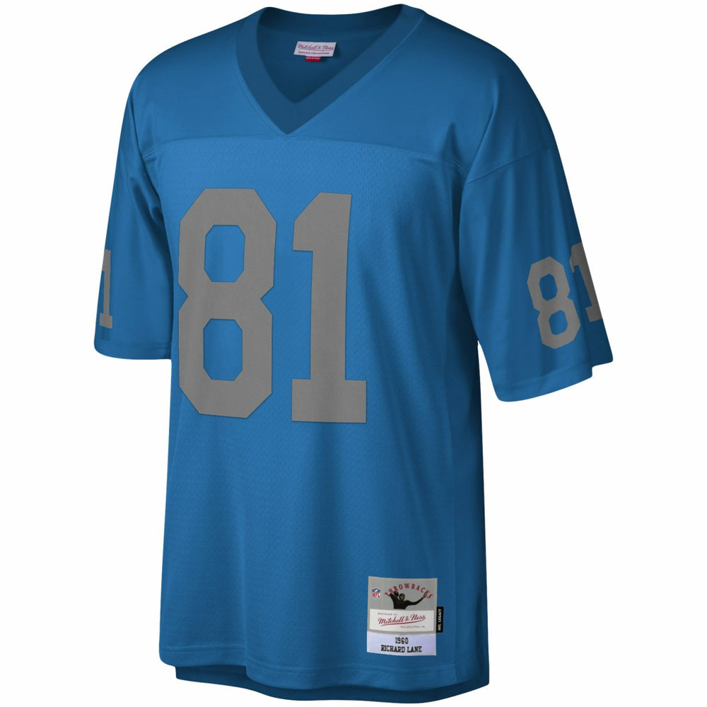 Richard Lane Detroit Lions Legacy Replica Jersey - Blue Jerseys
