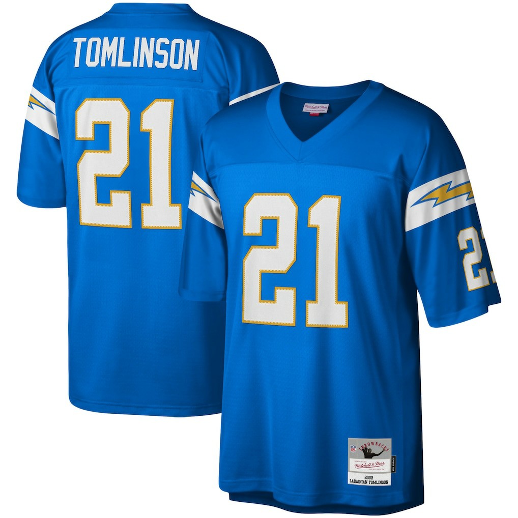 LaDainian Tomlinson Los Angeles Chargers Legacy Replica Jersey - Powder Blue Jerseys
