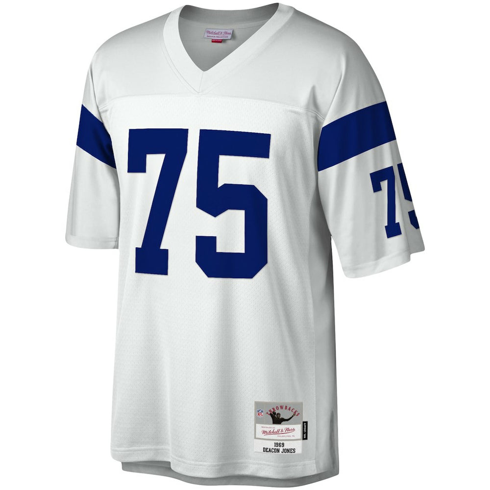 Deacon Jones Los Angeles Rams Legacy Replica Jersey - White Jerseys