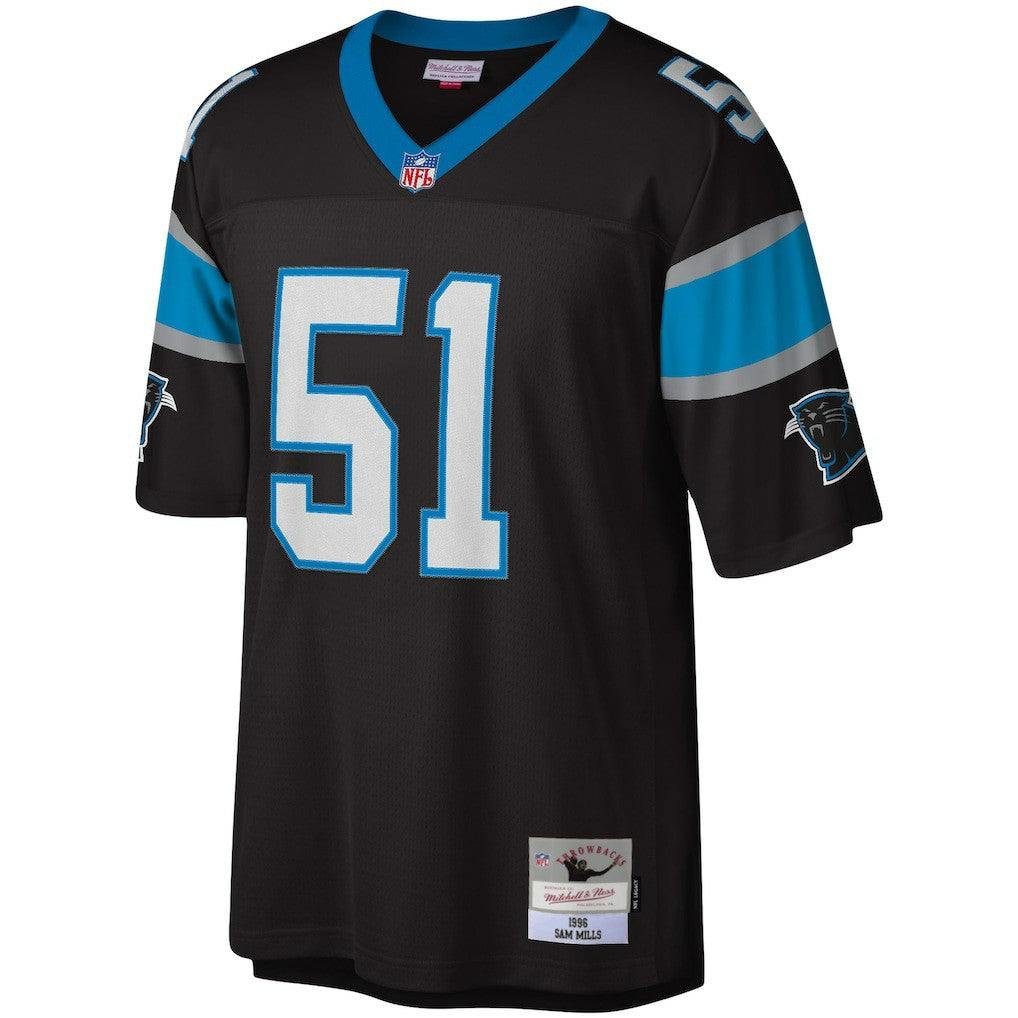 Sam Mills Carolina Panthers Legacy Replica Jersey - Black Jerseys