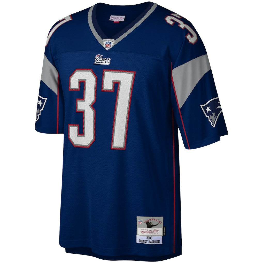 Rodney Harrison New England Patriots Legacy Replica Jersey - Navy Jerseys