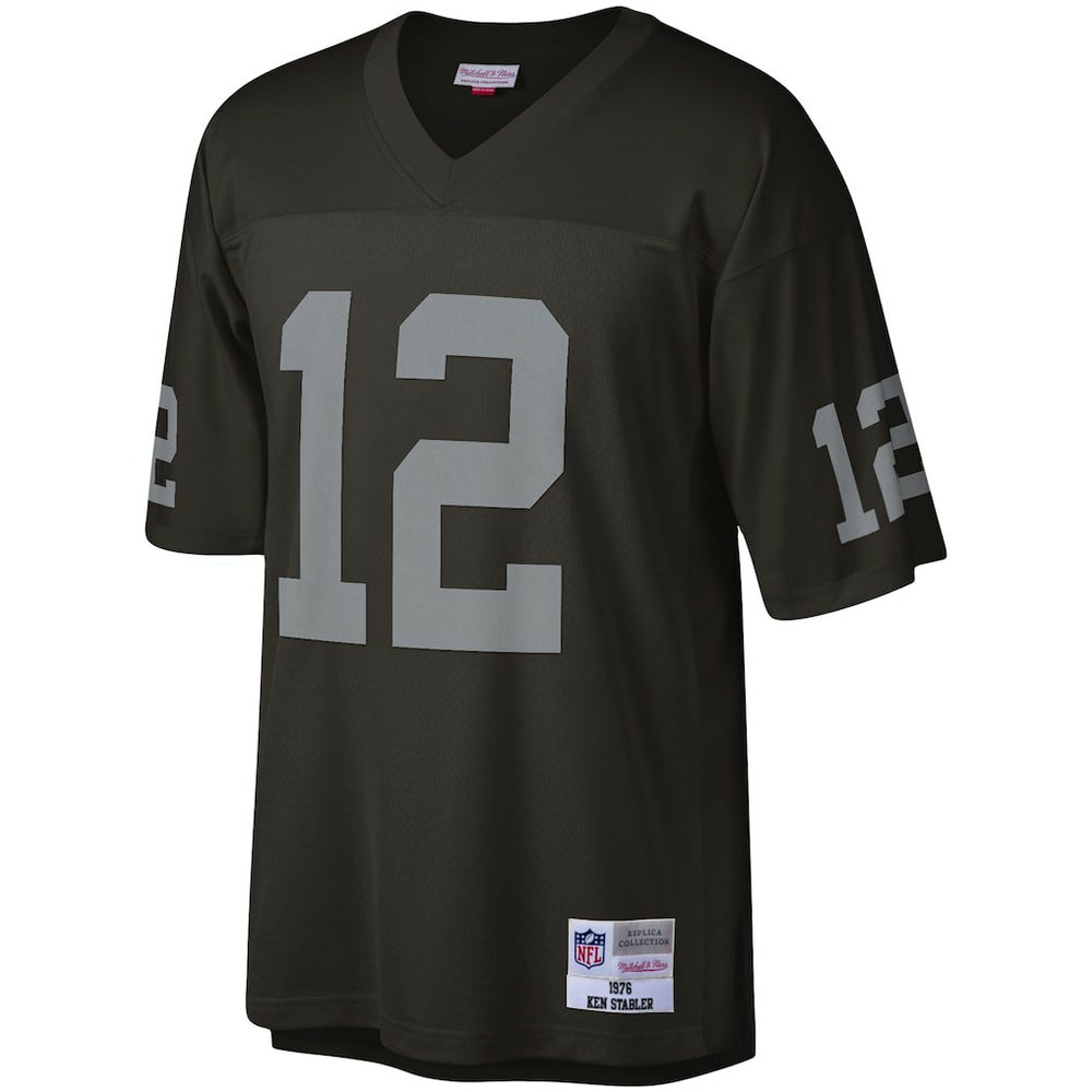 Ken Stabler Las Vegas Raiders Legacy Replica Jersey - Black Jerseys