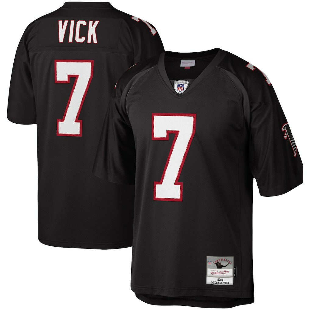 Michael Vick Atlanta Falcons Legacy Replica Jersey - Black Jerseys