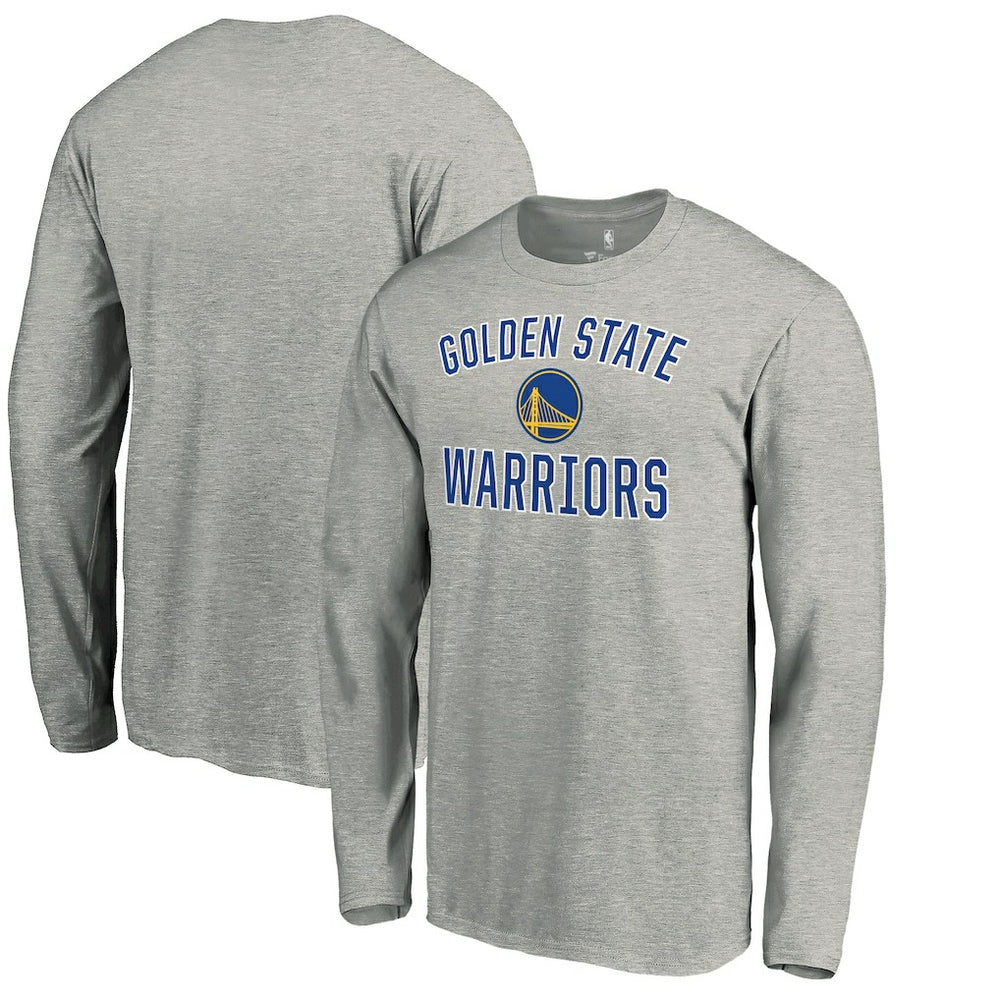 Golden State Warriors Victory Arch Long Sleeve T-Shirt Heather Gray