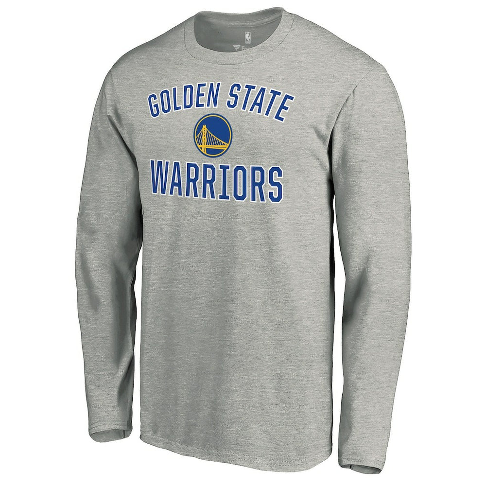 Golden State Warriors Victory Arch Long Sleeve T-Shirt Heather Gray