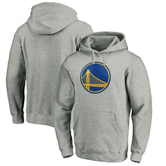 Golden State Warriors Primary Logo Pullover Hoodie Heather Gray