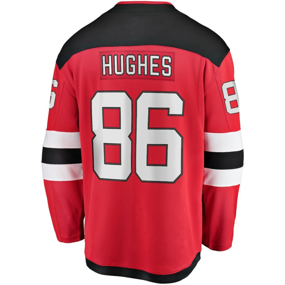 Jack Hughes New Jersey Devils Fanatics Breakaway Player Jersey - Red | US 3607217
