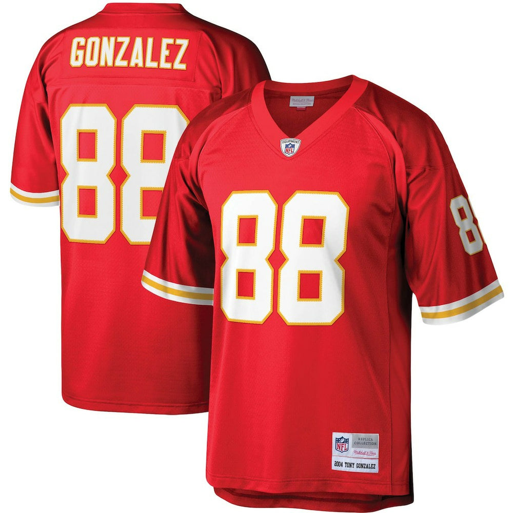 Tony Gonzalez Kansas City Chiefs Legacy Replica Jersey - Red Jerseys