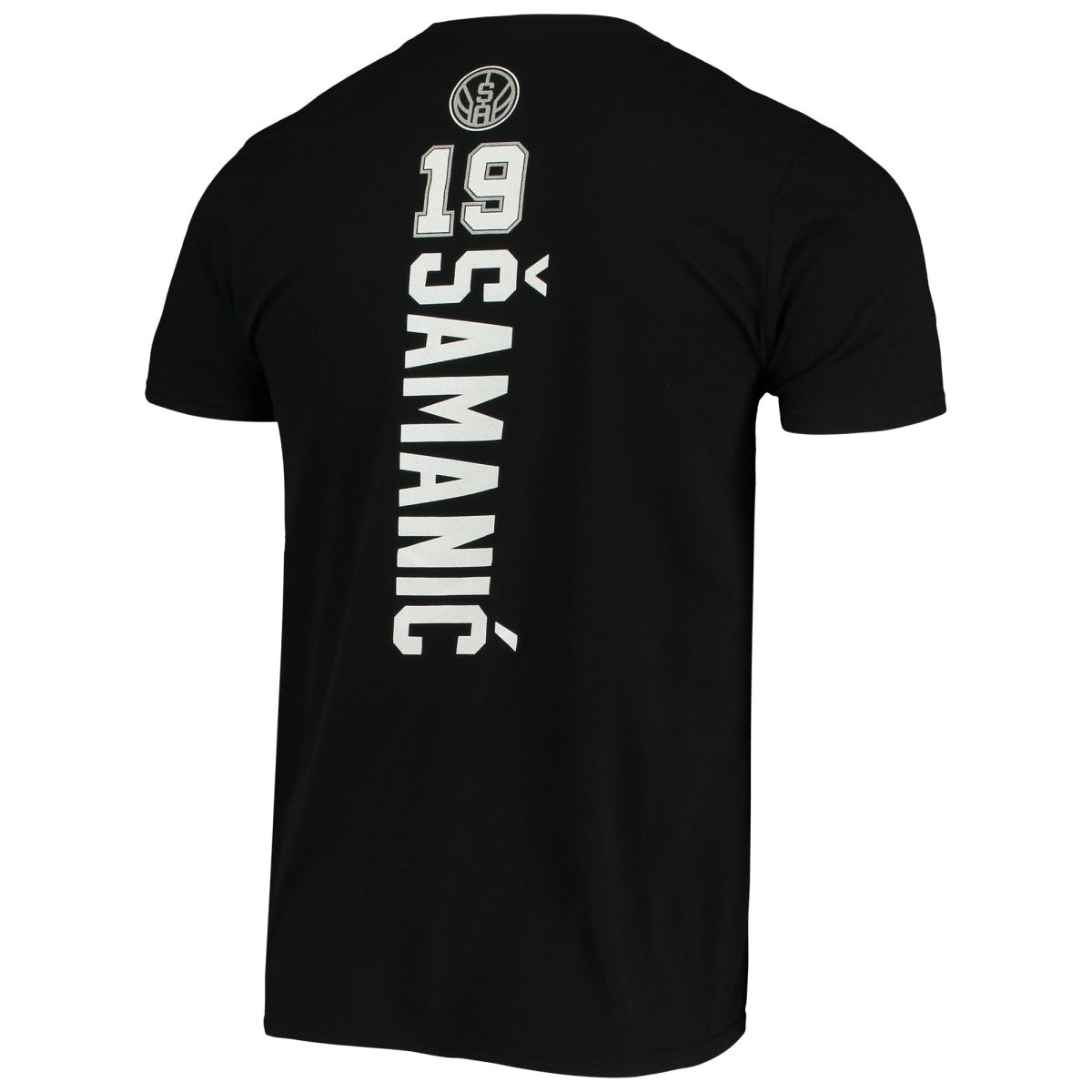 Luka Samanic San Antonio Spurs Playmaker Name & Number Logo T-Shirt Black - Fanatics outlet