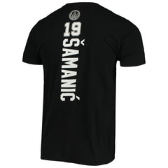 Luka Samanic San Antonio Spurs Playmaker Name & Number Logo T-Shirt Black - Fanatics outlet