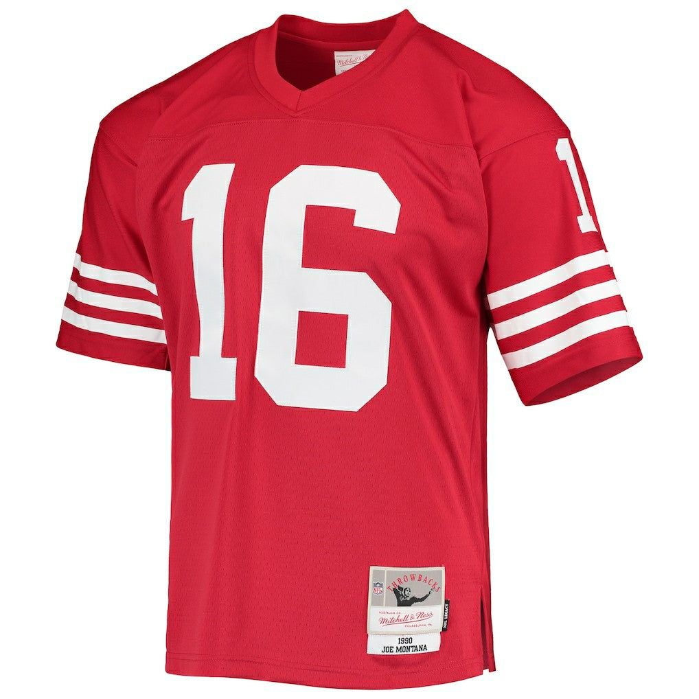Joe Montana San Francisco 49ers Legacy Replica Jersey - Scarlet Jerseys