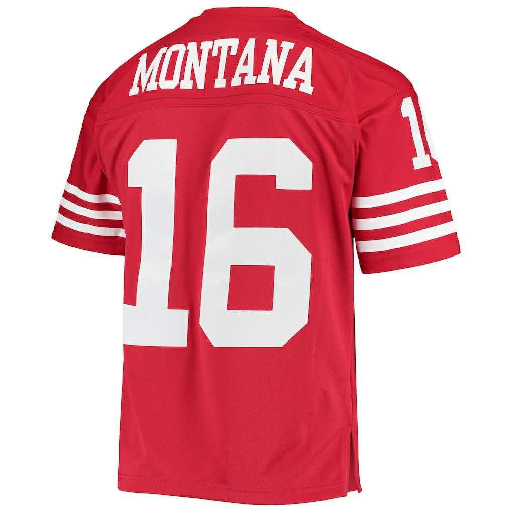Joe Montana San Francisco 49ers Legacy Replica Jersey - Scarlet Jerseys
