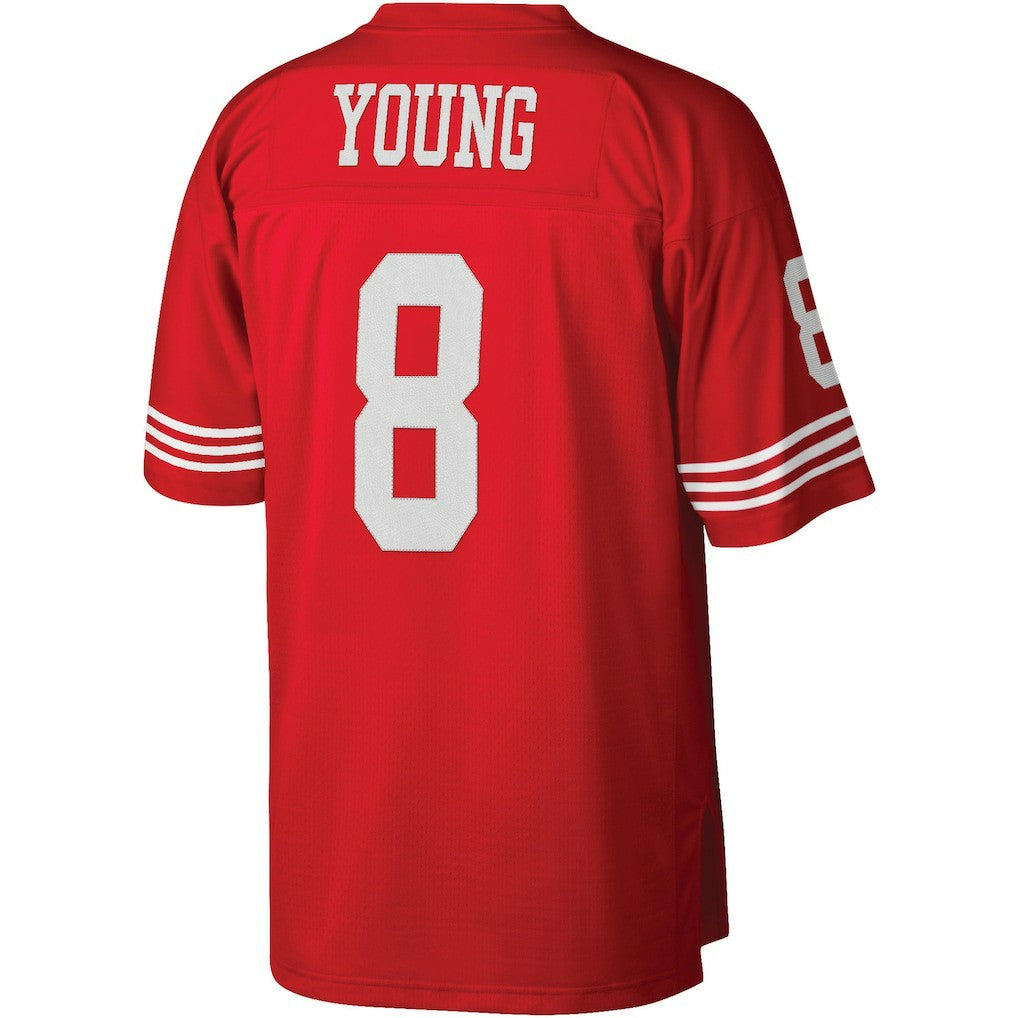 Steve Young San Francisco 49ers Legacy Replica Jersey - Scarlet Jerseys