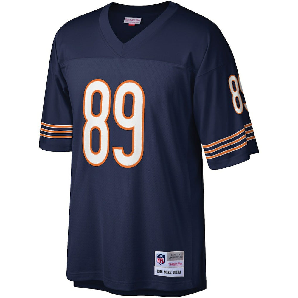 Mike Ditka Chicago Bears Legacy Replica Jersey - Navy Jerseys