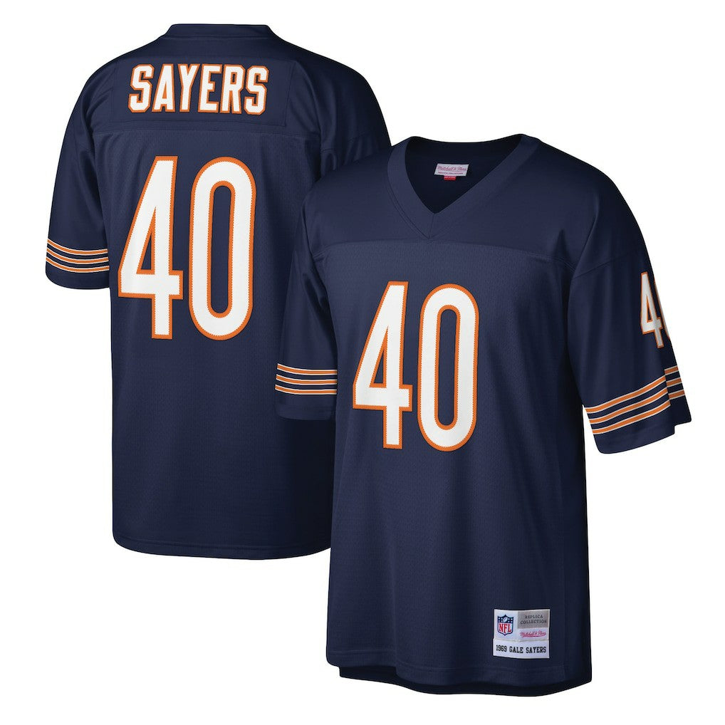 Gale Sayers Chicago Bears Legacy Replica Jersey - Navy Jerseys