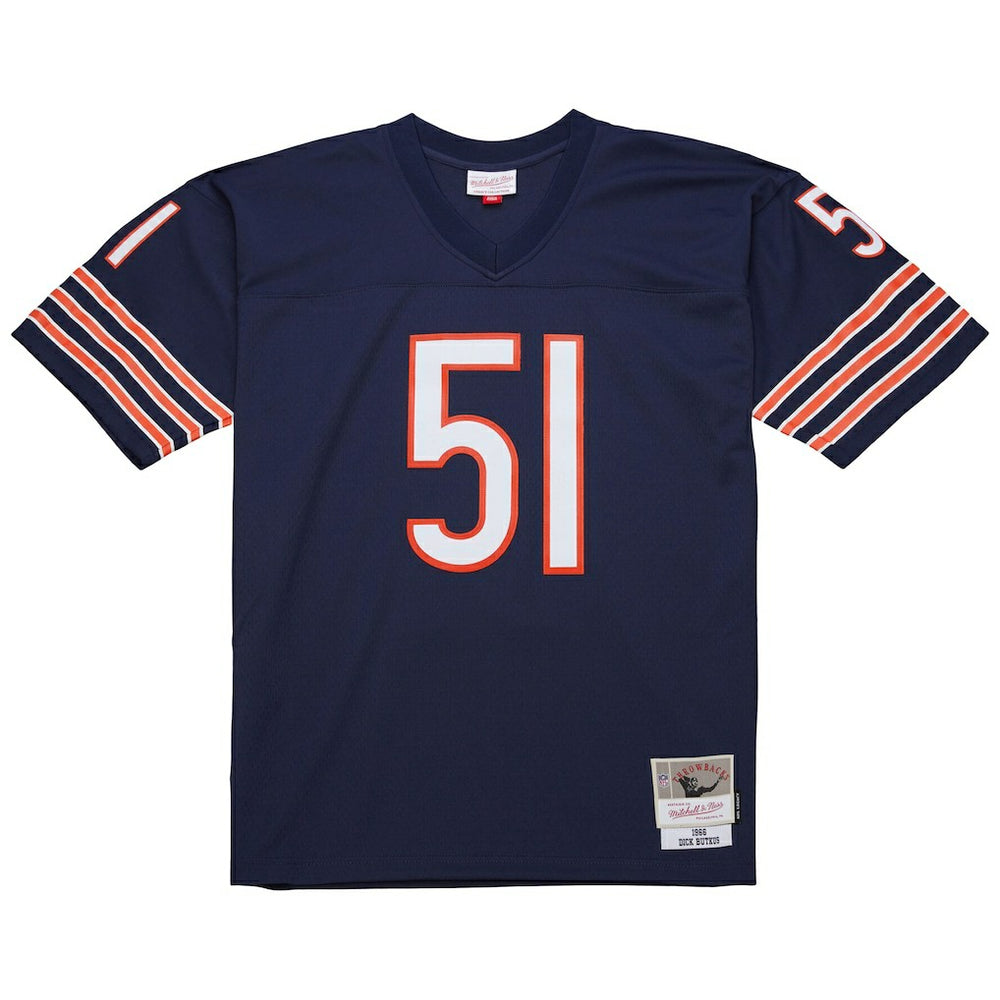 Dick Butkus Chicago Bears Legacy Replica Jersey - Navy Jerseys