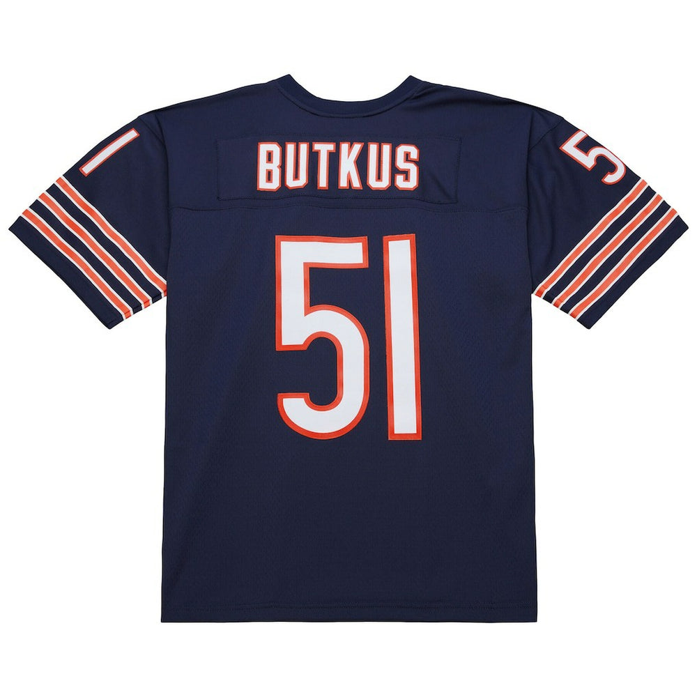 Dick Butkus Chicago Bears Legacy Replica Jersey - Navy Jerseys