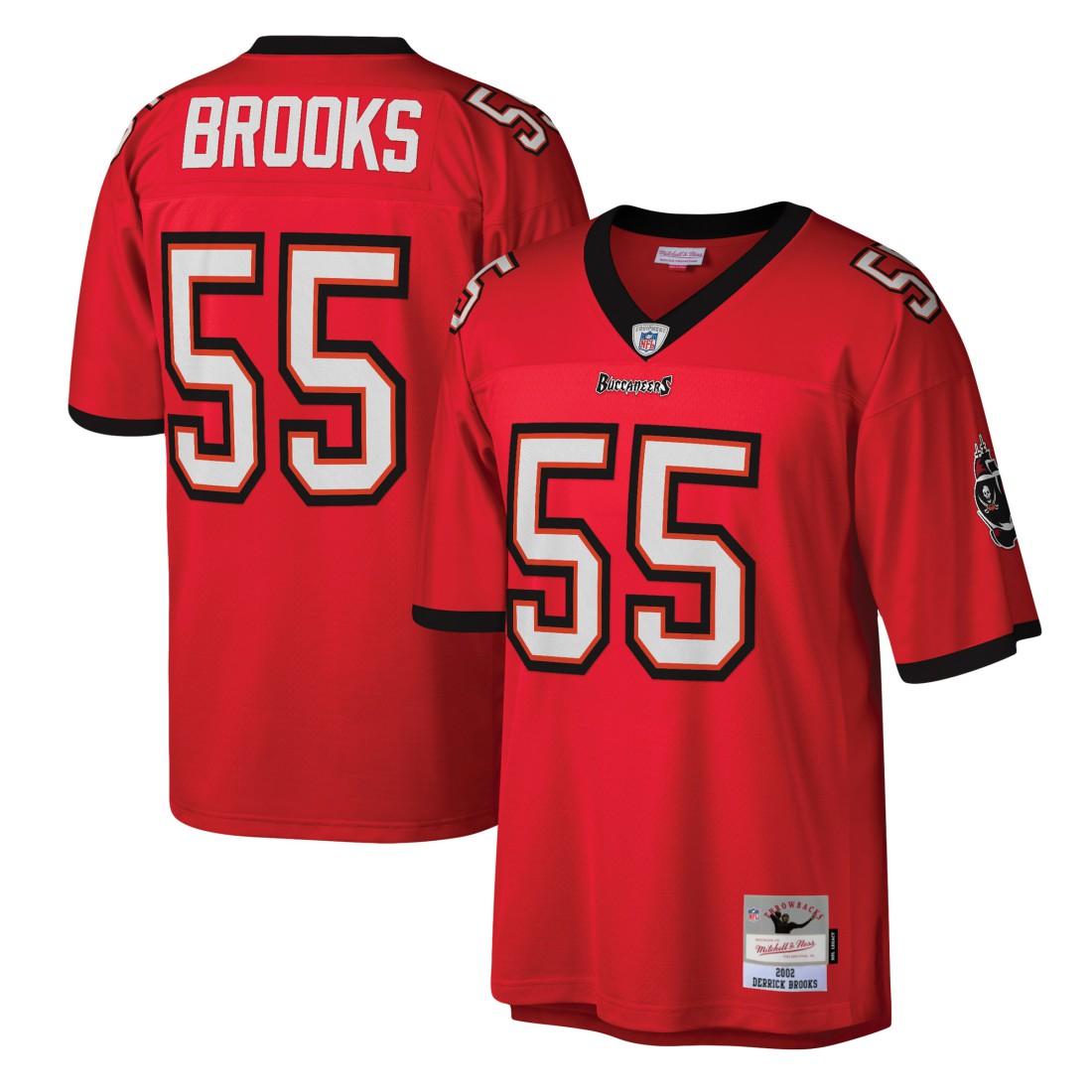 Derrick Brooks Tampa Bay Buccaneers Legacy Replica Jersey - Red Jerseys