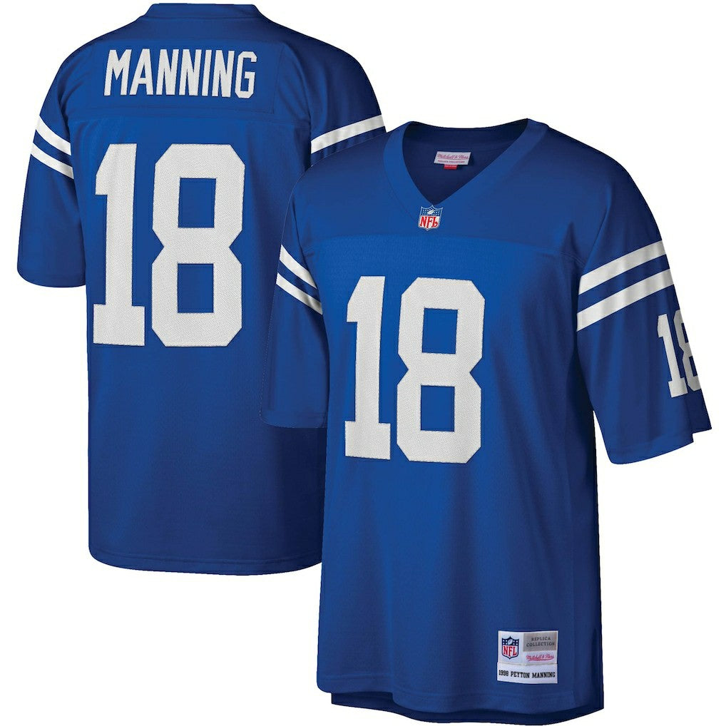 Peyton Manning Indianapolis Colts Legacy Replica Jersey - Royal Jerseys
