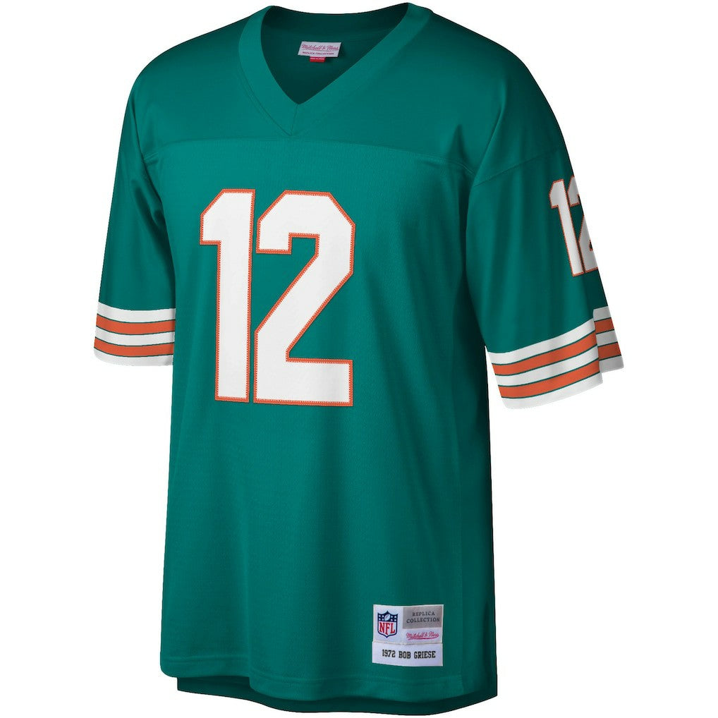 Bob Griese Miami Dolphins Legacy Replica Jersey - Aqua Jerseys
