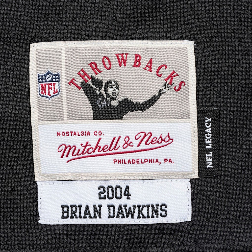 Brian Dawkins Philadelphia Eagles Legacy Replica Jersey - Black Jerseys