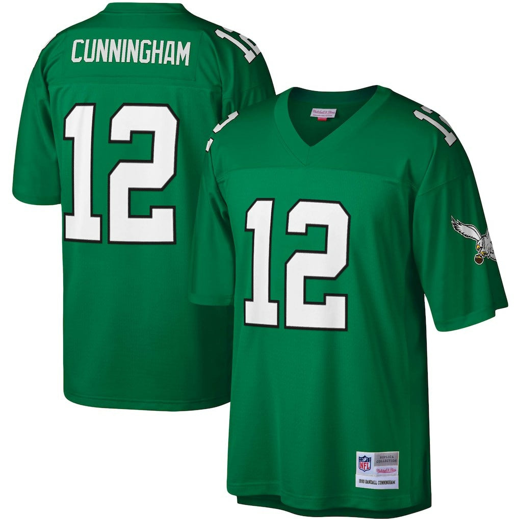 Randall Cunningham Philadelphia Eagles Legacy Replica Jersey - Kelly Green Jerseys