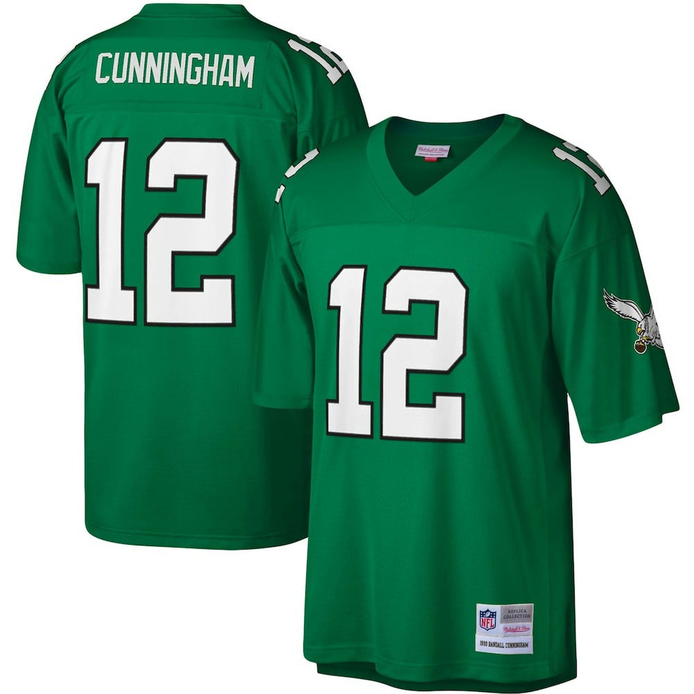 Randall Cunningham Philadelphia Eagles Legacy Replica Jersey - Kelly Green Jerseys