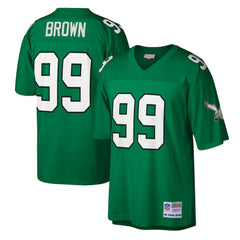 Jerome Brown Philadelphia Eagles Legacy Replica Jersey - Kelly Green Jerseys