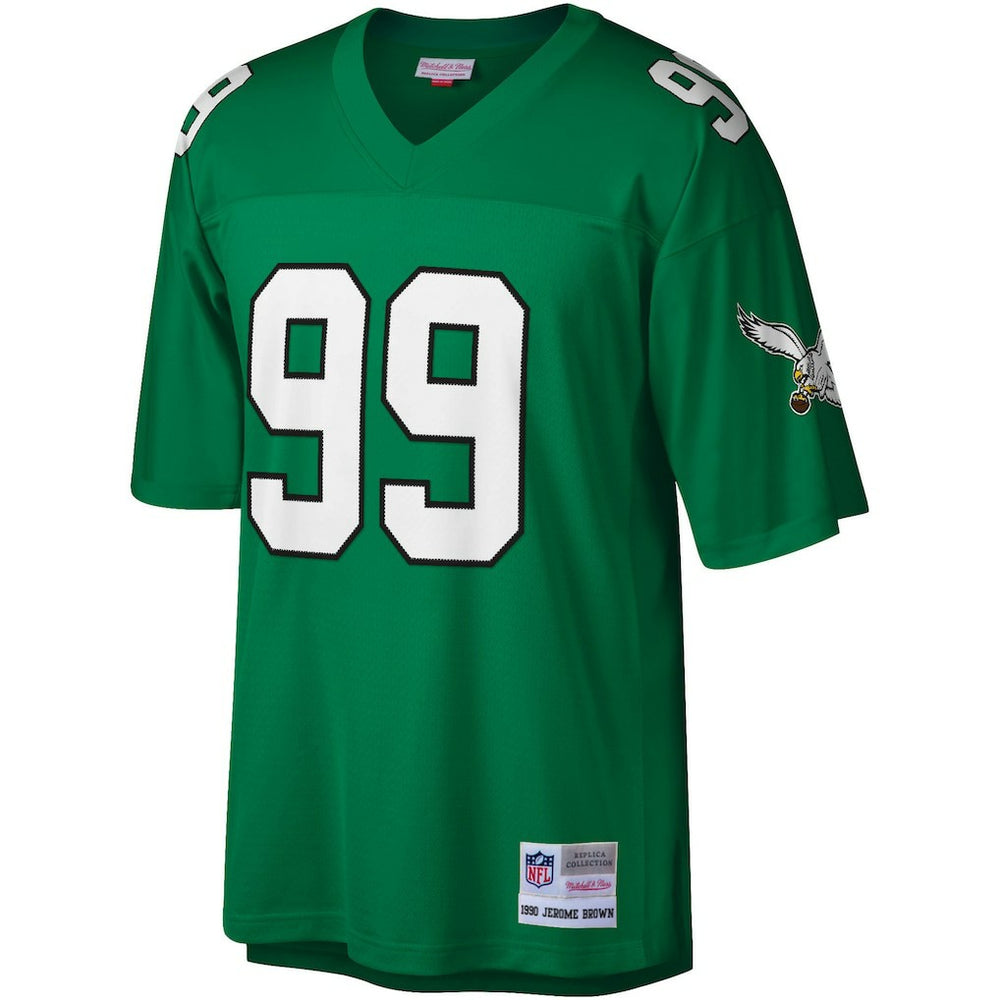 Jerome Brown Philadelphia Eagles Legacy Replica Jersey - Kelly Green Jerseys