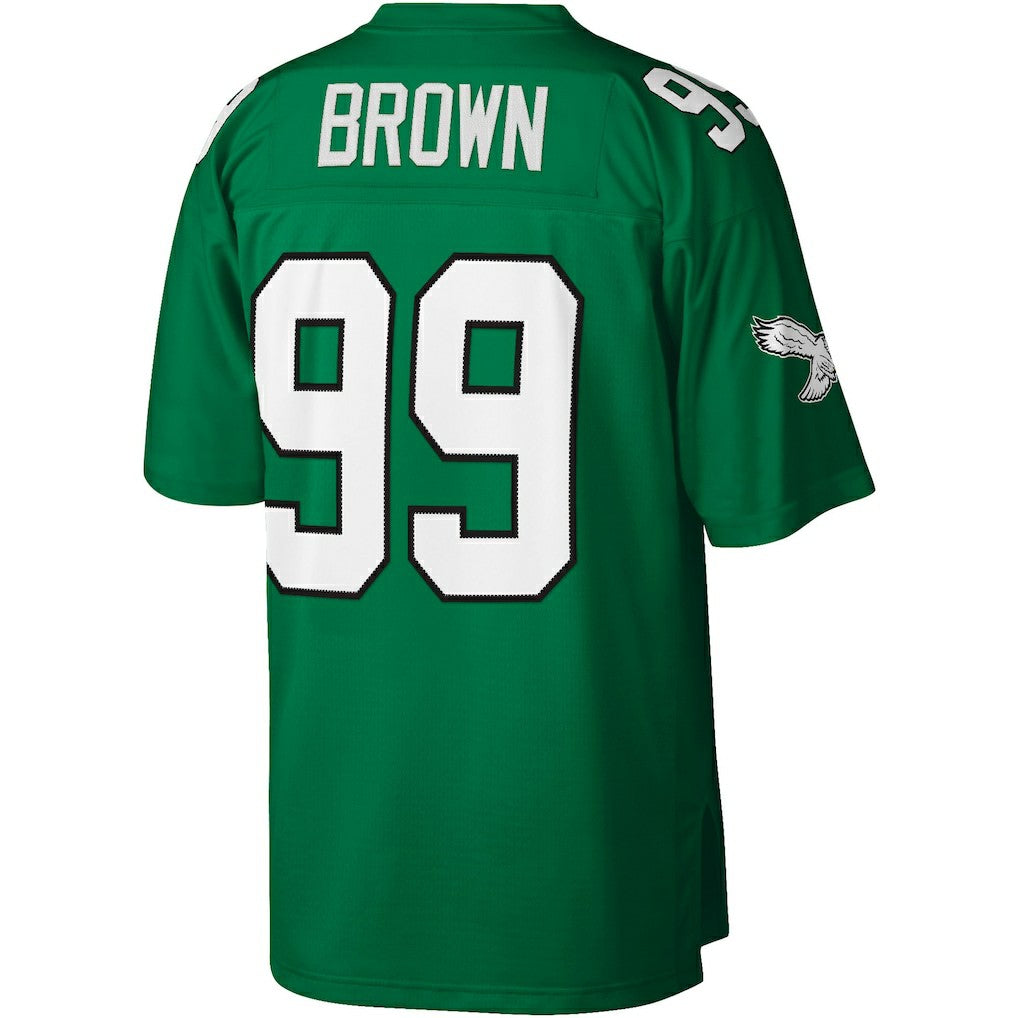 Jerome Brown Philadelphia Eagles Legacy Replica Jersey - Kelly Green Jerseys
