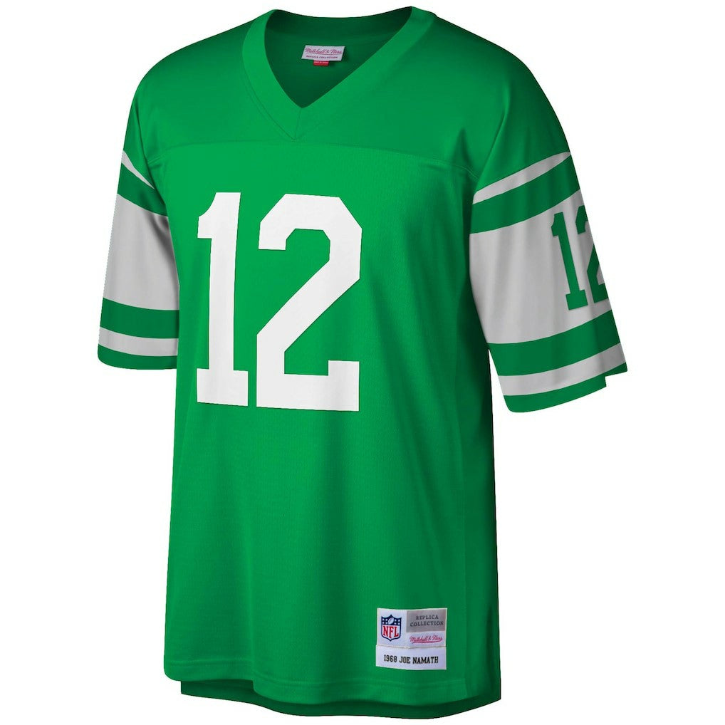 Joe Namath New York Jets Legacy Replica Jersey - Kelly Green Jerseys