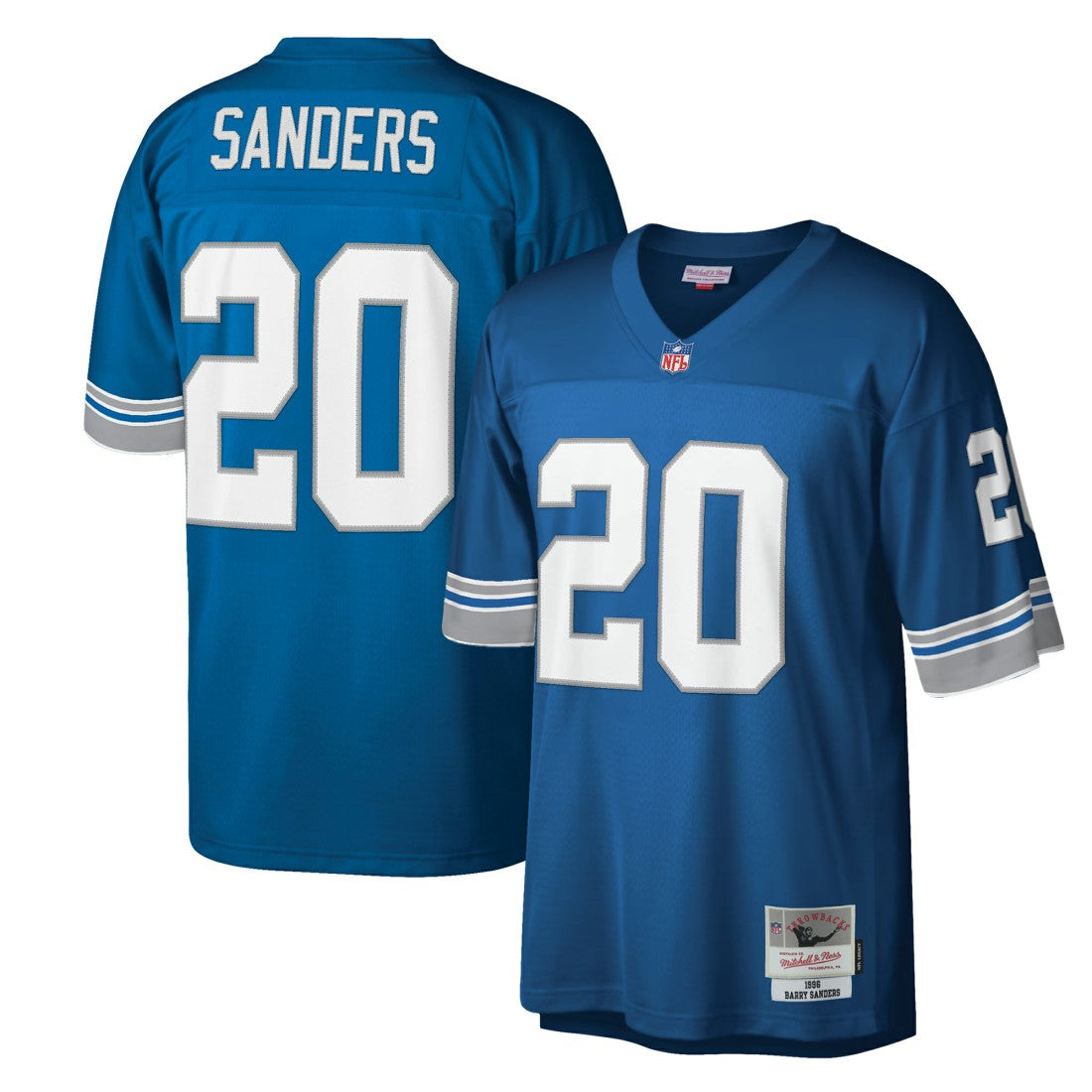 Barry Sanders Detroit Lions Legacy Replica Jersey - Blue Jerseys