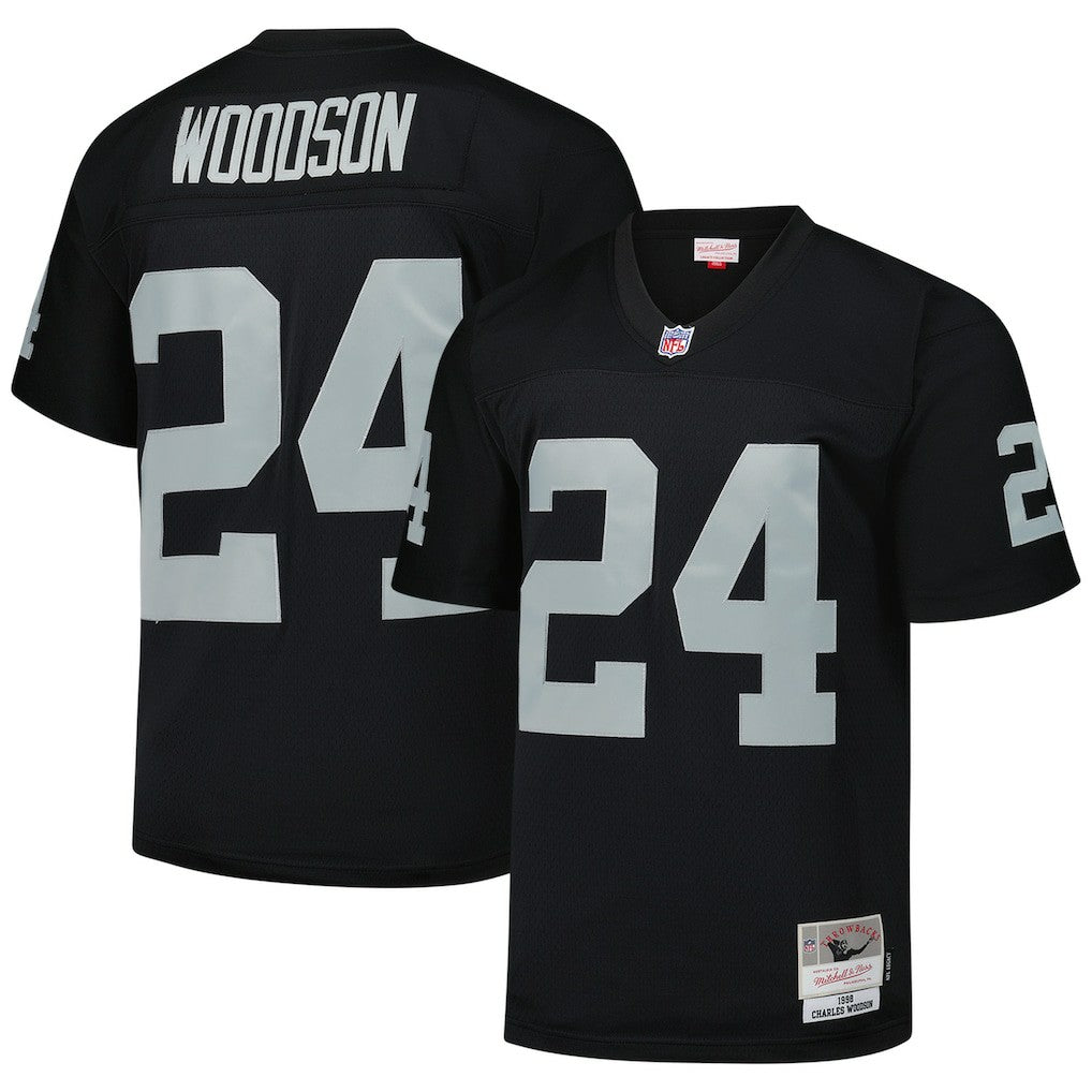 Charles Woodson Las Vegas Raiders Legacy Replica Jersey - Black Jerseys