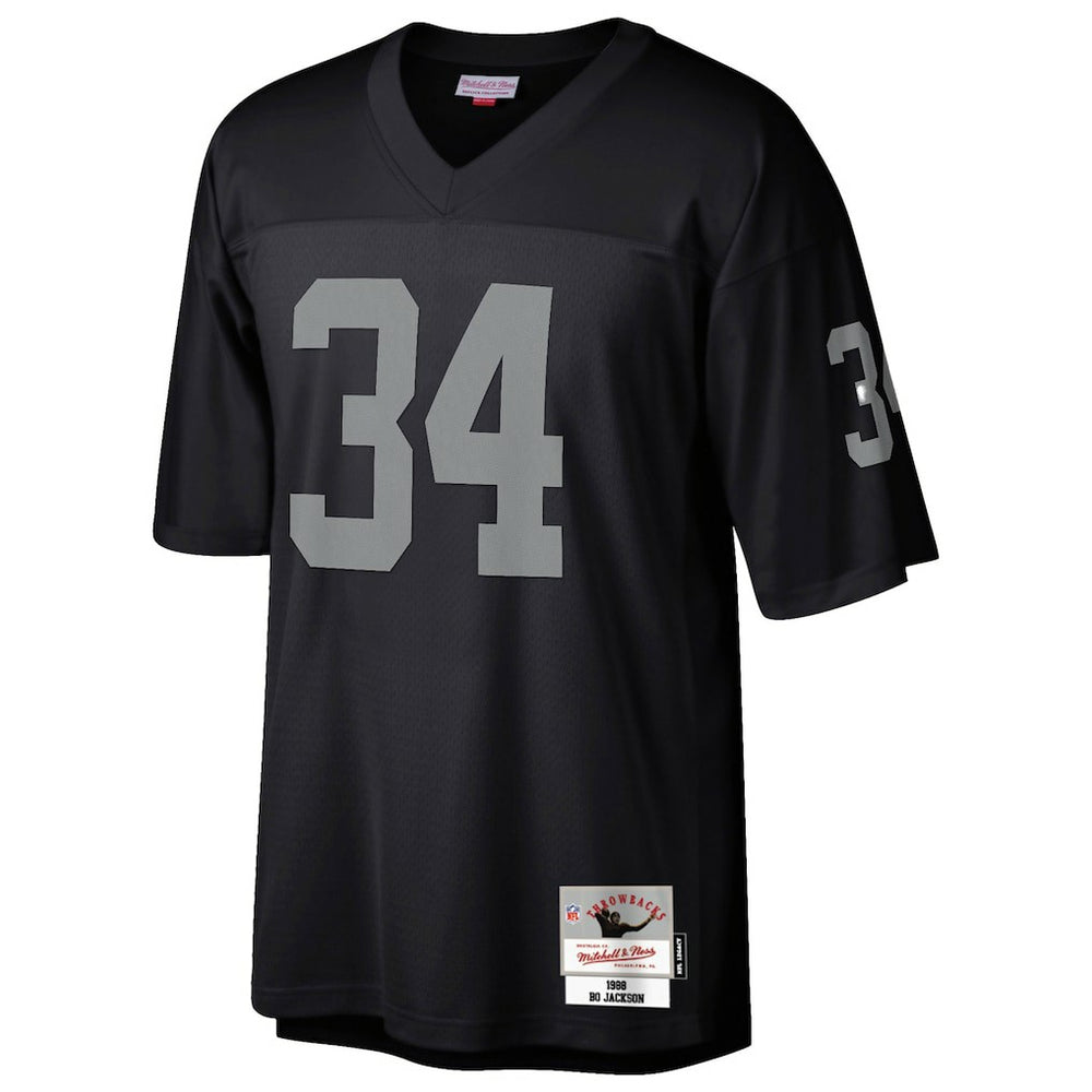 Bo Jackson Las Vegas Raiders Legacy Replica Jersey - Black Jerseys