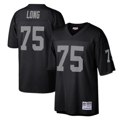 Howie Long Las Vegas Raiders Legacy Replica Jersey - Black Jerseys