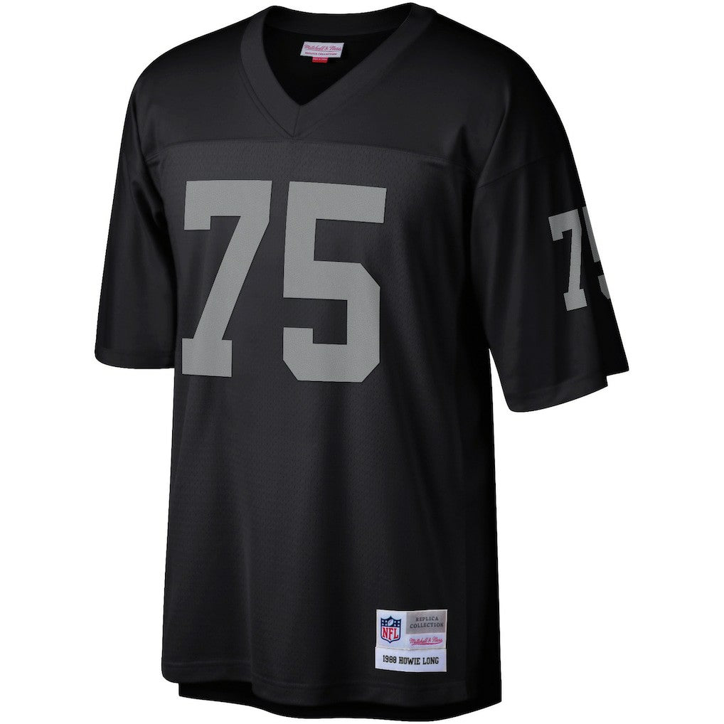 Howie Long Las Vegas Raiders Legacy Replica Jersey - Black Jerseys