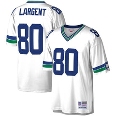 Steve Largent Seattle Seahawks Legacy Replica Jersey - White Jerseys