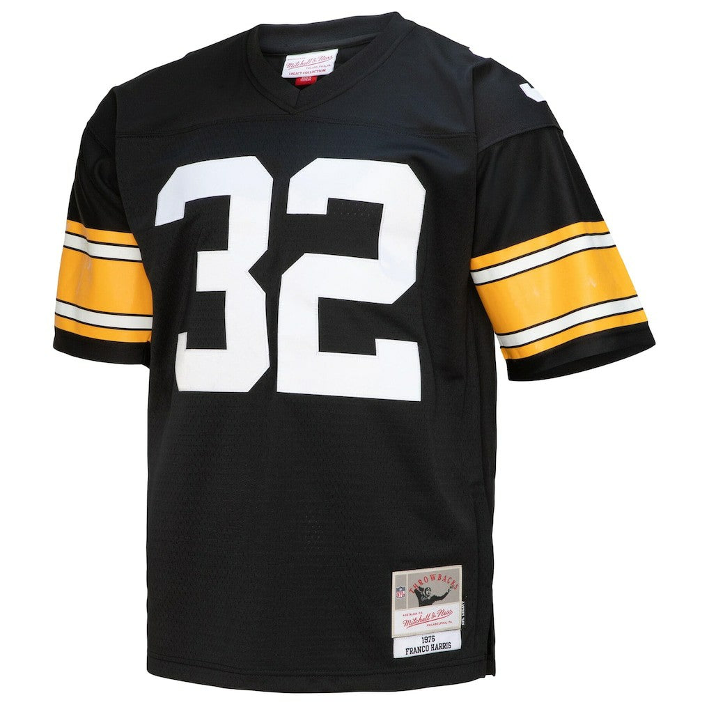 Franco Harris Pittsburgh Steelers Legacy Replica Jersey - Black Jerseys