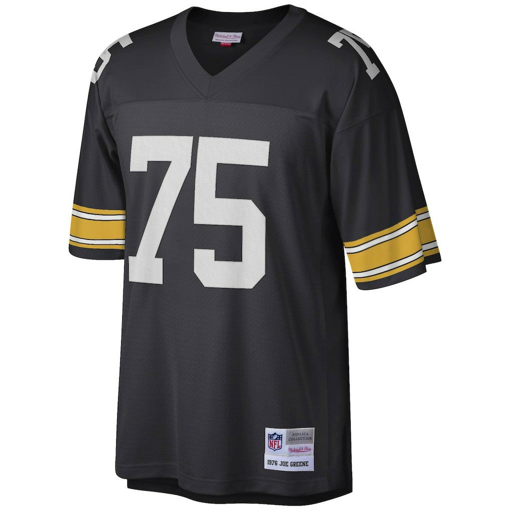Joe Greene Pittsburgh Steelers Legacy Replica Jersey - Black Jerseys