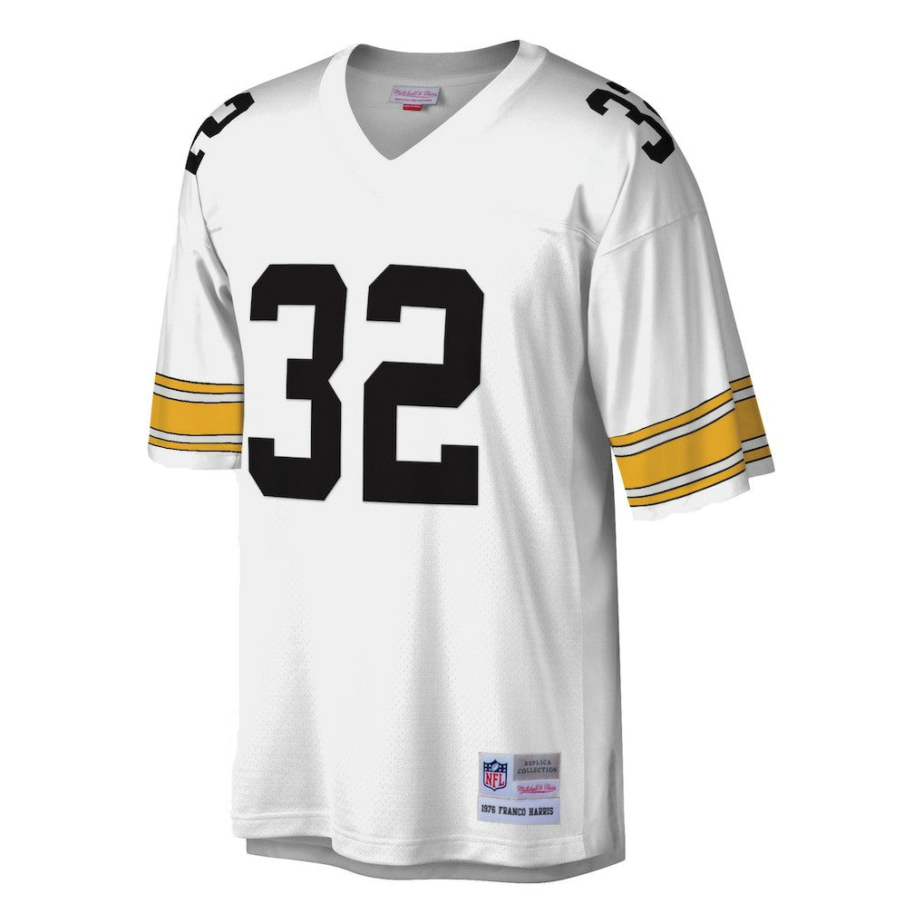 Franco Harris Pittsburgh Steelers Legacy Replica Jersey - White Jerseys