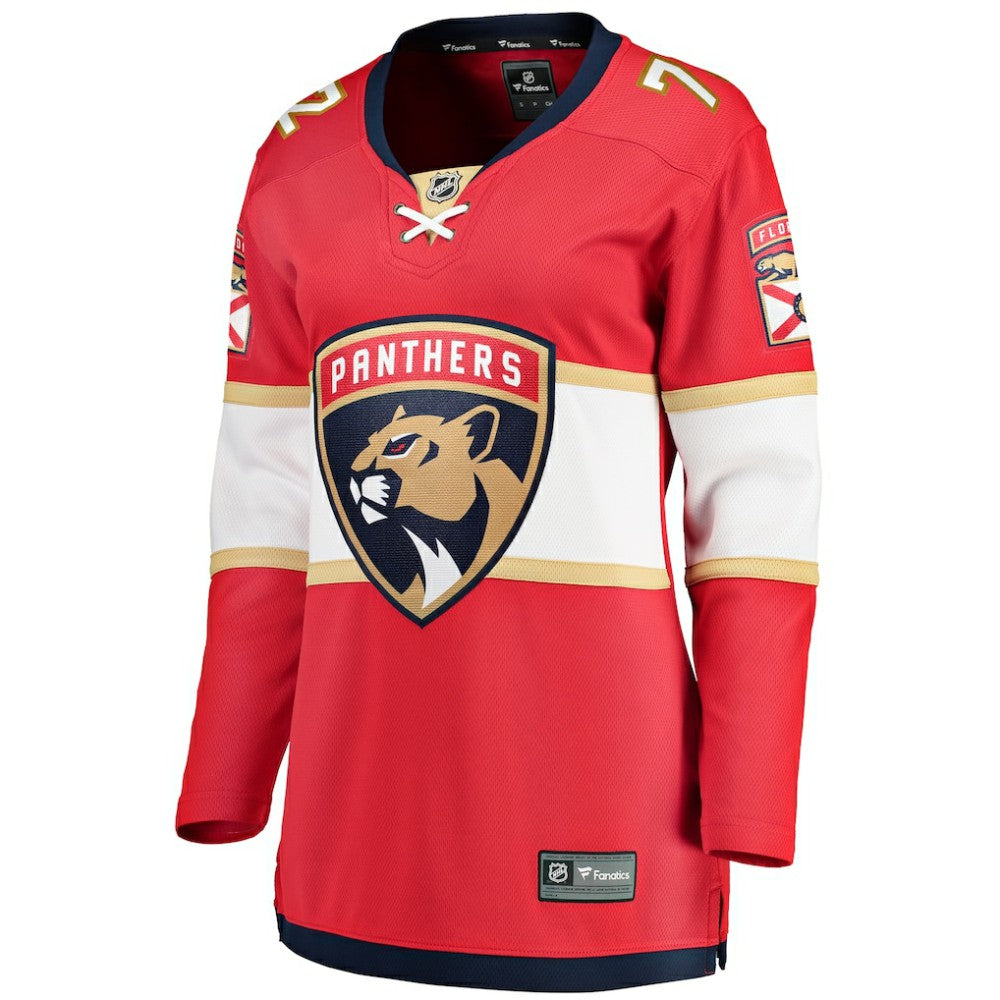 Sergei Bobrovsky Florida Panthers Fanatics Women's Home Breakaway Jersey - Red | US 3610493