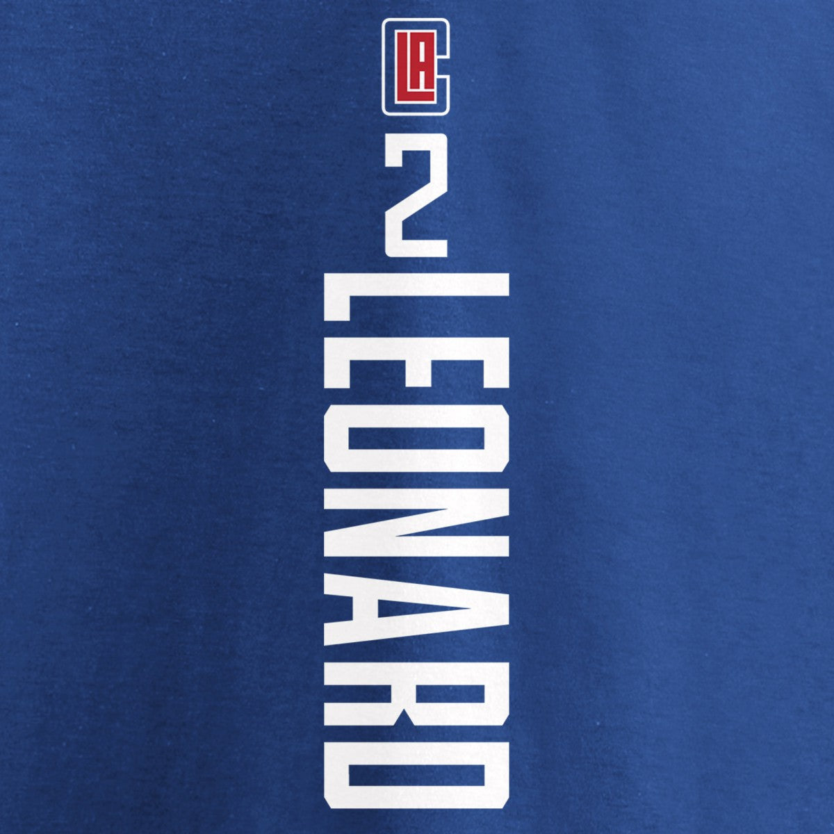Kawhi Leonard LA Clippers Playmaker Name & Number T-Shirt Blue - Fanatics
